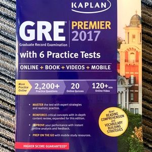Kaplan GRE PREMIER 2017 Practice Book